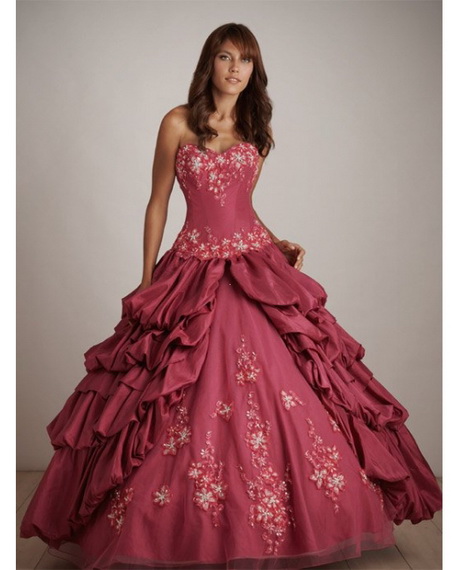 Vestidos elegantes bordados