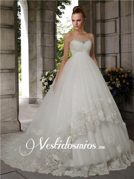 Vestidos elegantes de novias