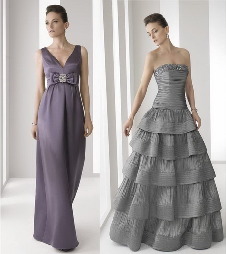 Vestidos formales para boda de noche