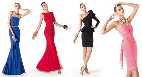 Vestidos para boda de noche 2014