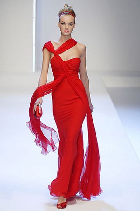 Vestidos rojos elegantes