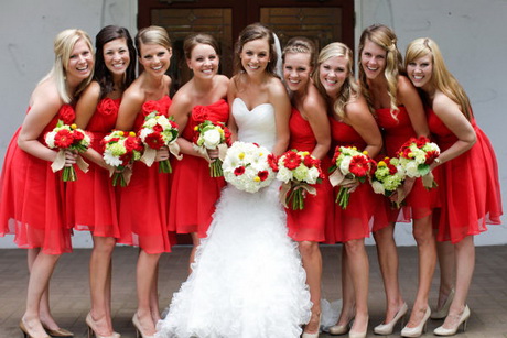 Vestidos rojos para bodas