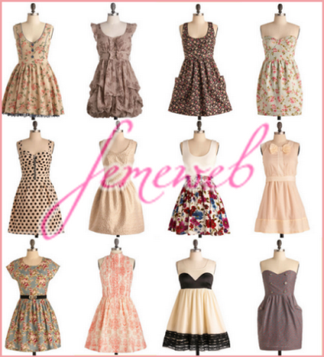 Vestidos vintage para gorditas