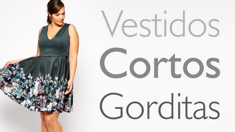 Vestidos de noche cortos para gorditas 2016