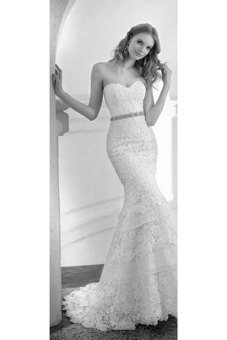 Vestidos de novia encaje 2016