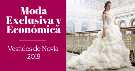 Moda 2019 vestidos de novia