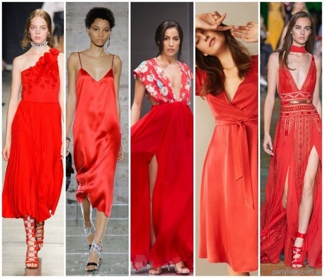 Moda de vestidos de noche 2019