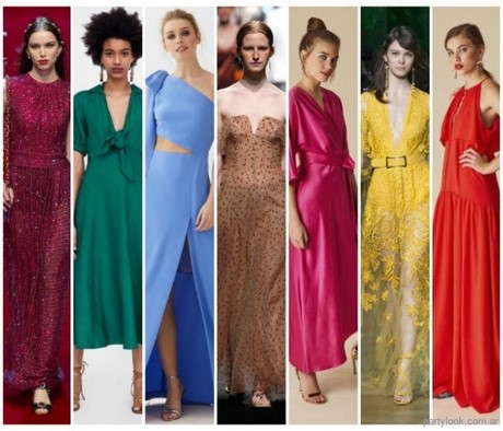 Tendencia en vestidos de noche 2019