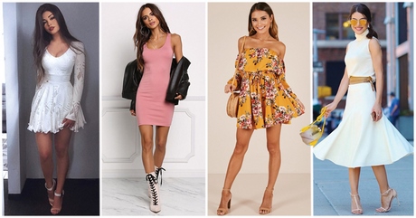 Vestidos de moda casuales 2019