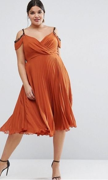 Vestidos de noche cortos para gorditas 2019