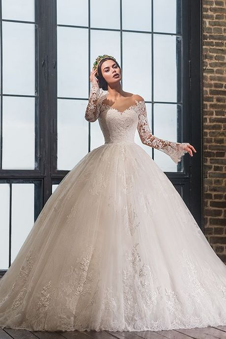 Vestidos de novia 2019 encaje