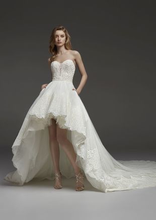 Vestidos de novia cortos 2019