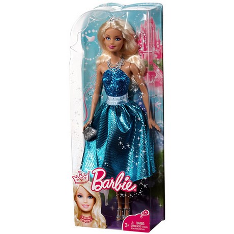 Barbie vestido azul
