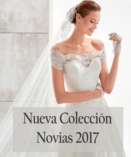 Moda en vestidos de novia 2017