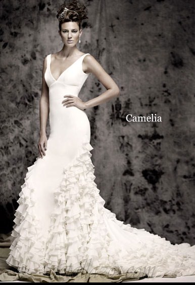 Vestido novia flamenco