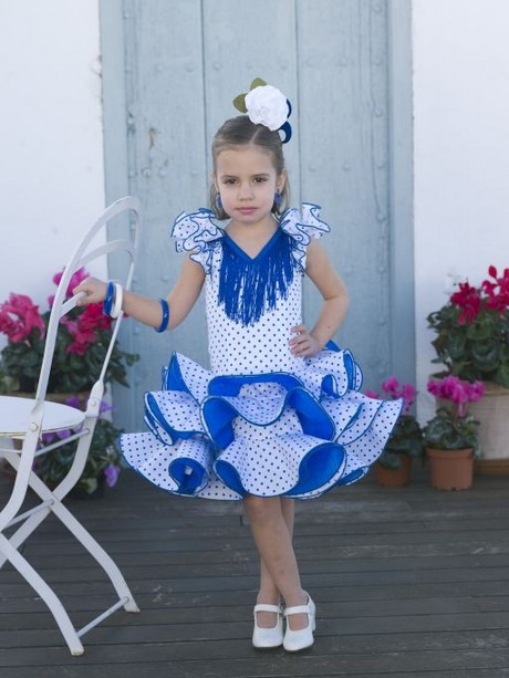 Vestidos de niñas gitanas