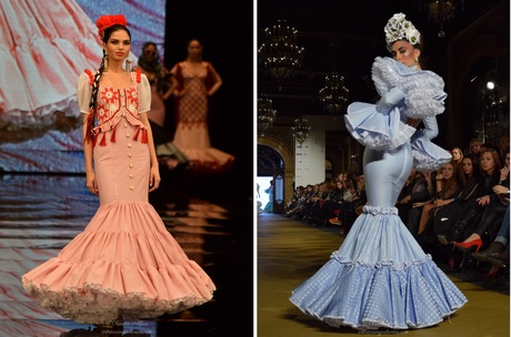 Trajes de sevillana 2018