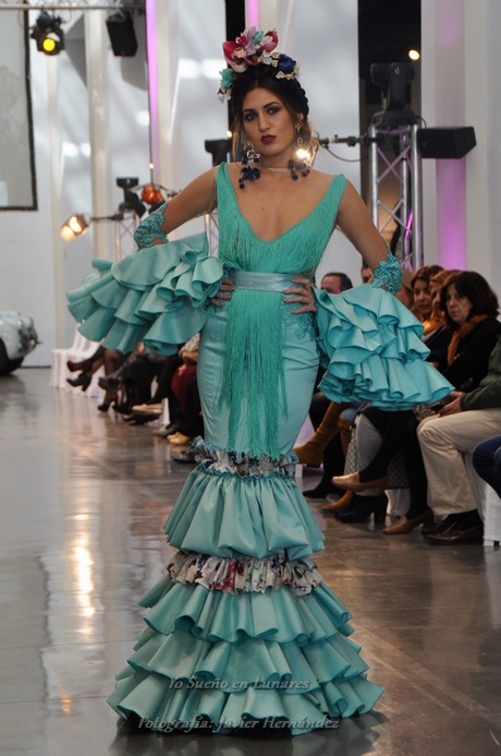 Trajes de sevillana 2018