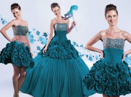 Vestidos de 15 años desmontables 2018