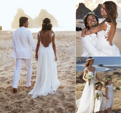 Vestidos de novia para playa 2018