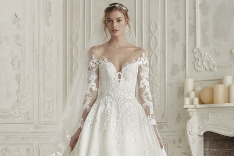 Trajes de novia sencillos 2019