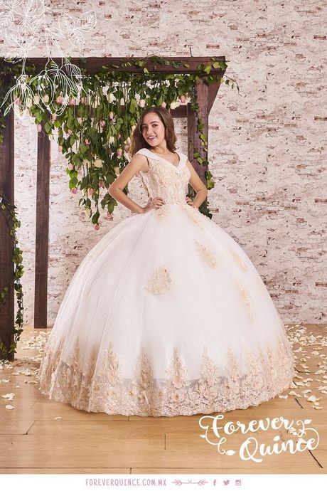 Vestido para quinceañera 2019