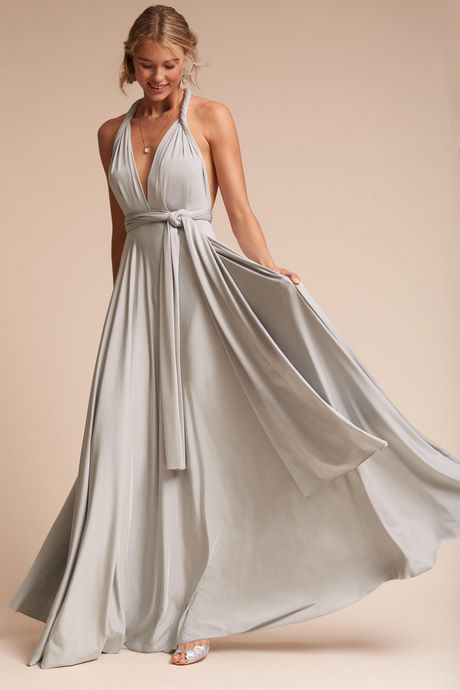 Vestidos de damas de honor 2019 largos