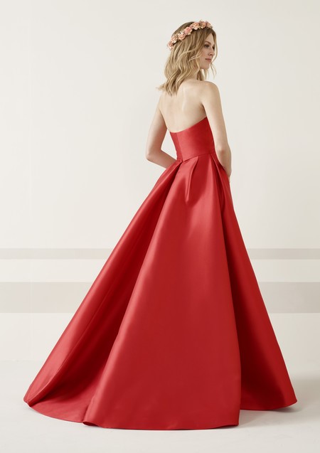 Vestidos de noche 2019 rojos