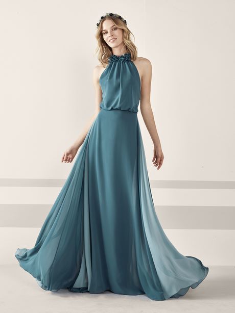 Vestidos de noche elegantes largos 2019