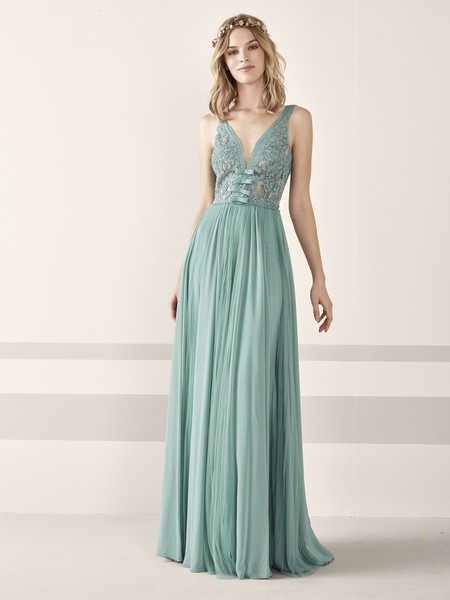 Vestidos de noche elegantes largos 2019