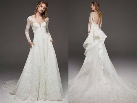 Vestidos de novia 2019 sencillos y elegantes