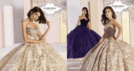 Vestidos para damas de quinceañera 2019