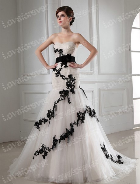 Vestidos de novia en negro