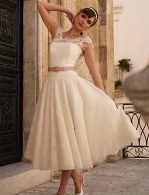 Vestidos de novia corto 2018