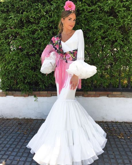 Trajes de flamenca tendencias 2021