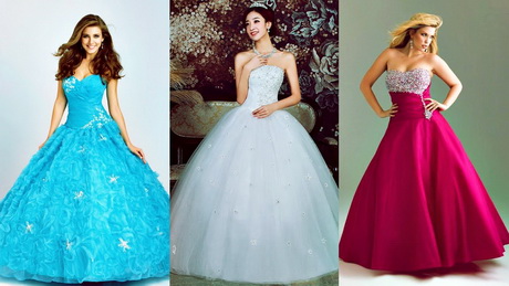 Vestidos de 15 años desmontables 2016