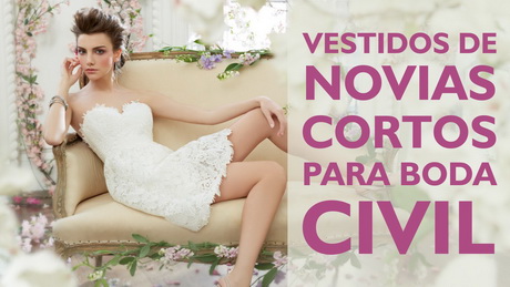 Vestidos de novia 2016 para boda civil