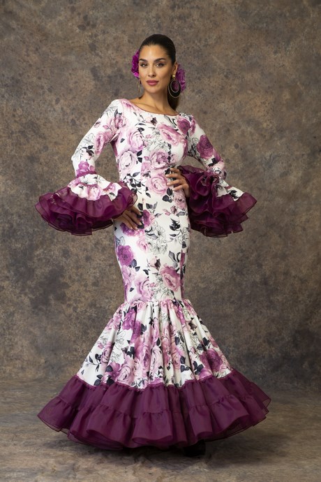 Modelos de trajes de flamenca 2020