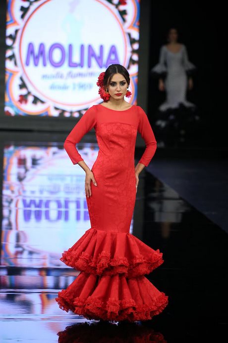 Trajes de flamenca molina 2020