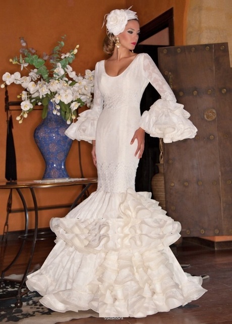 Trajes de novia flamencos 2020