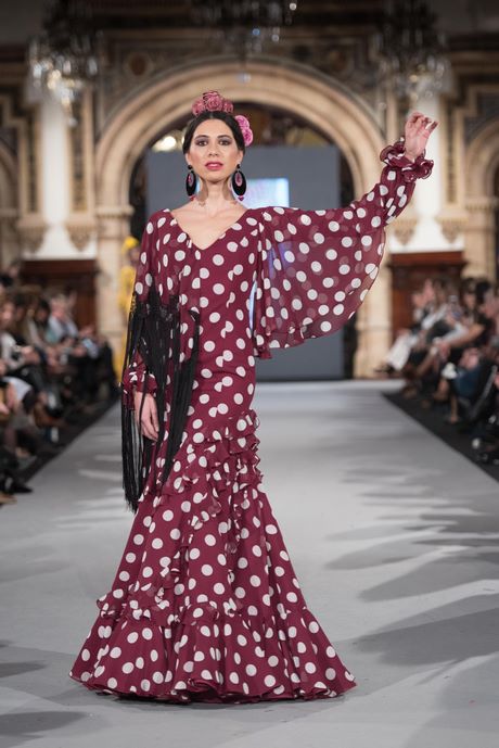 Vestido de flamenca 2020