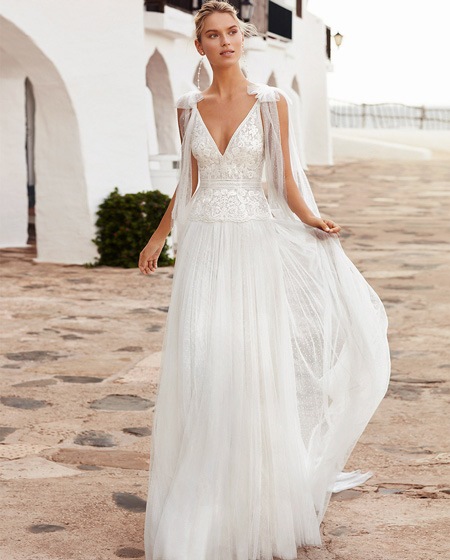 Vestidos cortos novia 2020