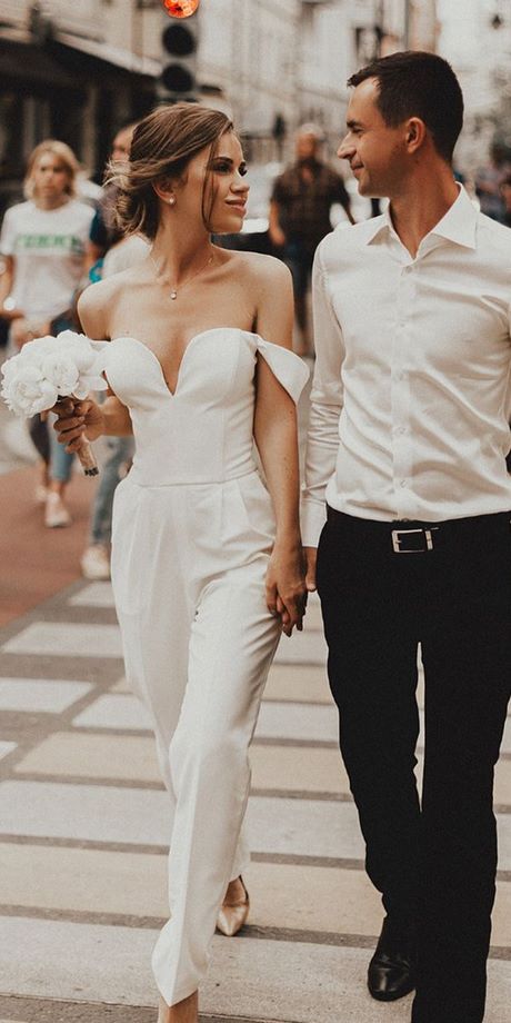 Vestidos de novia para civil 2020