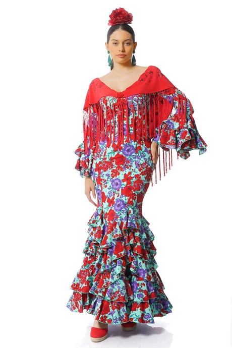 Moda de trajes de flamenca 2023