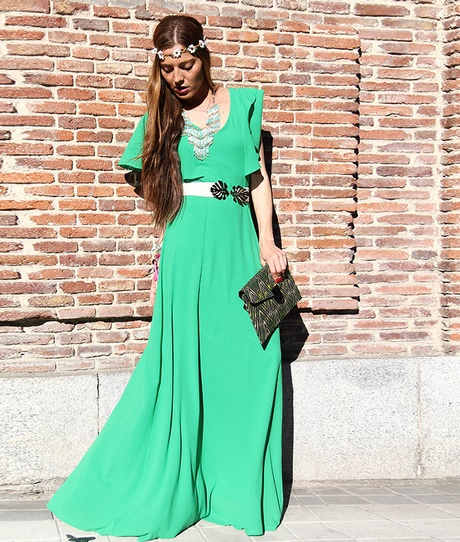 Vestidos de boda largos invitadas