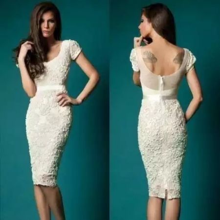 Vestidos para matrimonio civil de noche