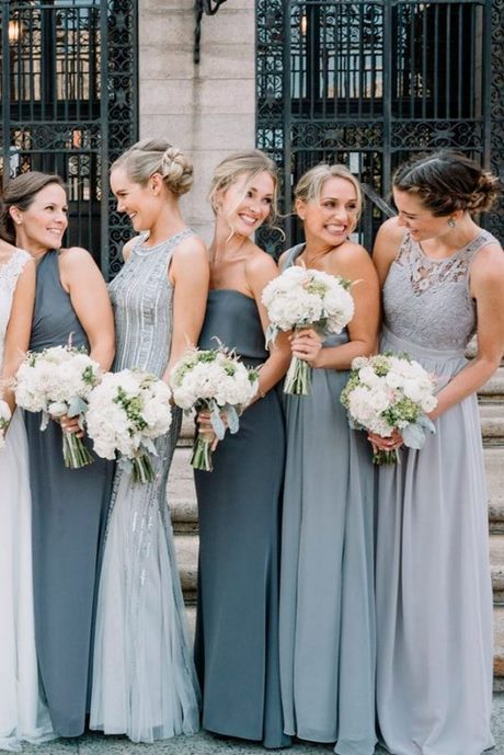 Colores de vestidos de damas para boda