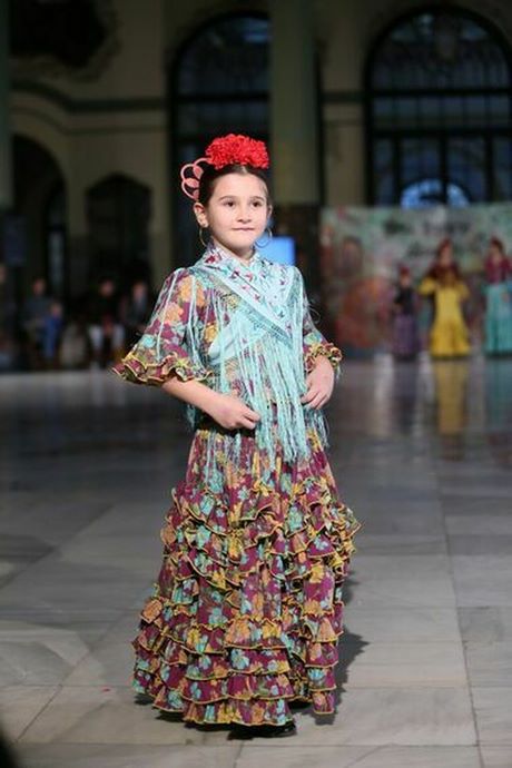 Trajes flamenca bebe 2019