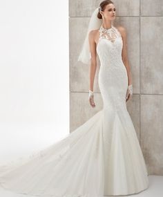 Vestido de novia 2019 corte sirena