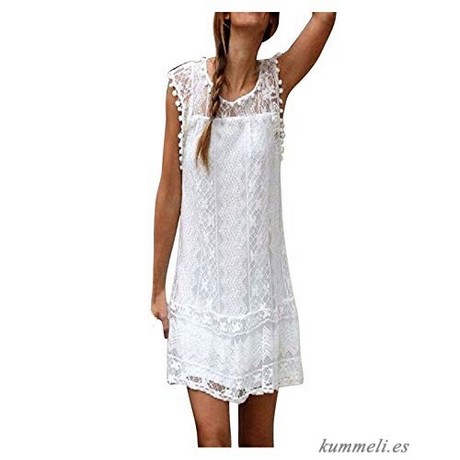 Vestidos blancos verano 2019